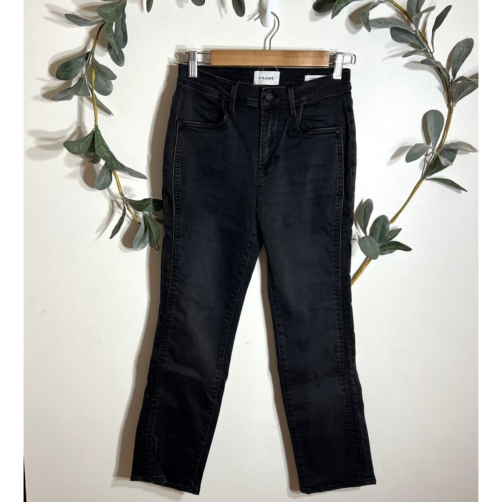 Frame Le High Straight Jeans